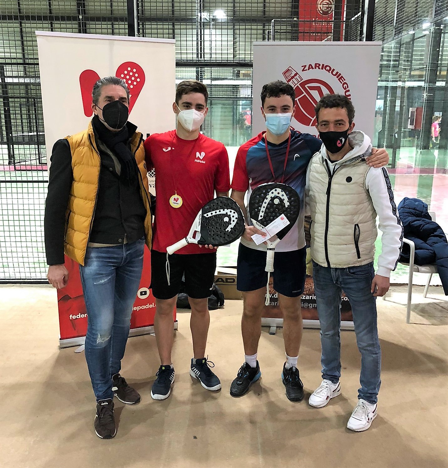 Dani Zugasti y David Guzmán y Martina Calvo y María Erroz, nuevos campeones Sub 23